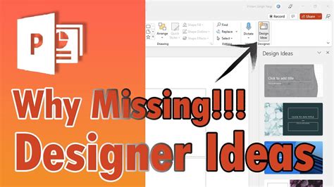 Why is slide designer not working?